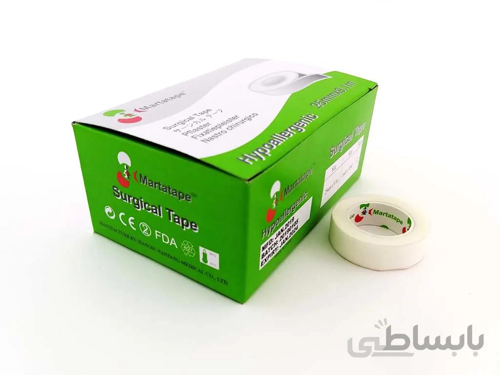 چسب ضد حساسیت سایز ۱٫۲۵cm × ۹m