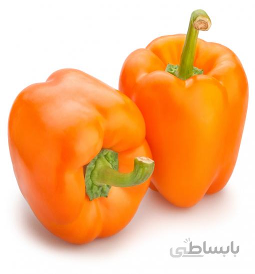 بذر فلفل دلمه نارنجی آمریکایی بسته 20 عددی