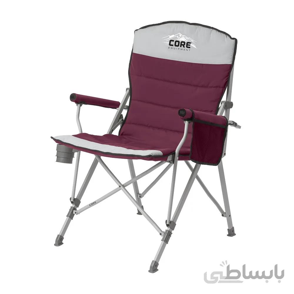 صندلی کمپینگ Core مدل Padded Hard Arm Chair