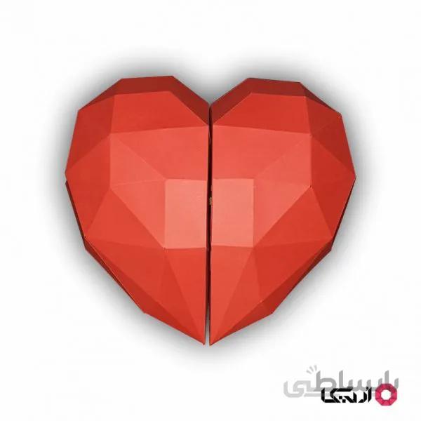 پازل سه بعدی قلب (مدل جعبه)