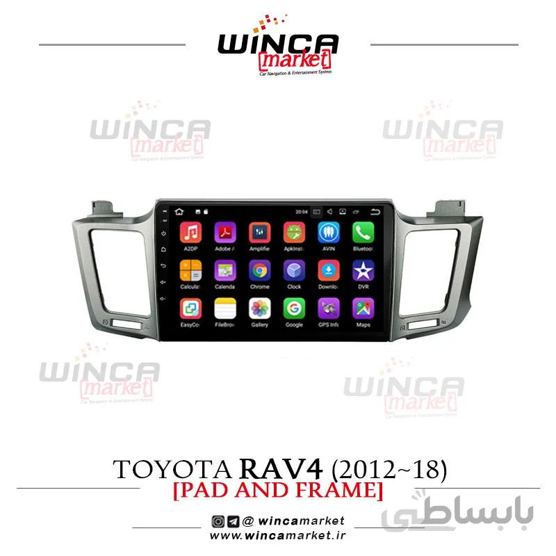 مانیتور تویوتا راوفور Rav4 فابریک اندروید سری M150-M100