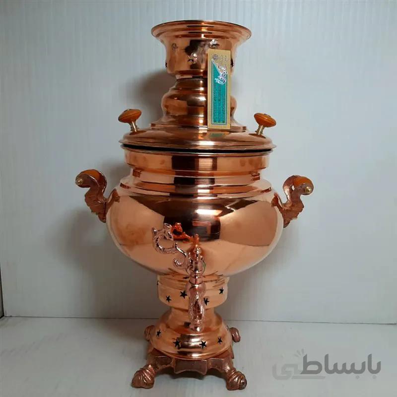 سماور مسی ۶ ساده اعلا کد ۱۳۲۶۳۲۶۶۴۴۰