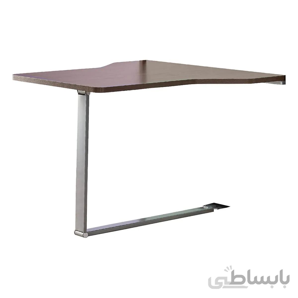میز تحریر جلو تخت یک نفره تاشو پایه معلق عمودی