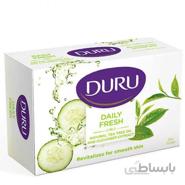 صابون آرایشی DURU خیار و روغن درخت چای