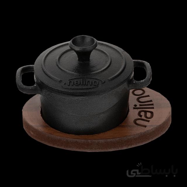 قابلمه چدنی نالینو کودک سایز 14