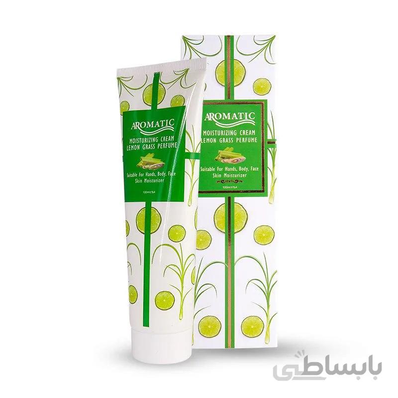 کرم مرطوب کننده با رایحه علف لیمو 100میل