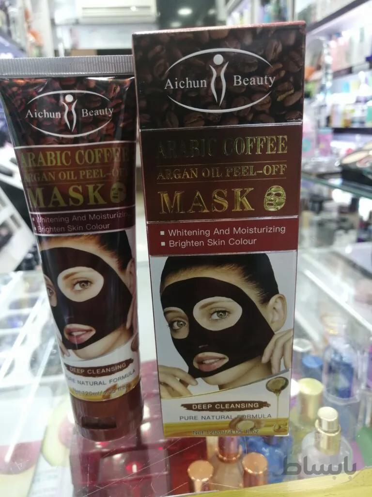 ماسک صورت قهوه عربی همراه با روغن آرگان