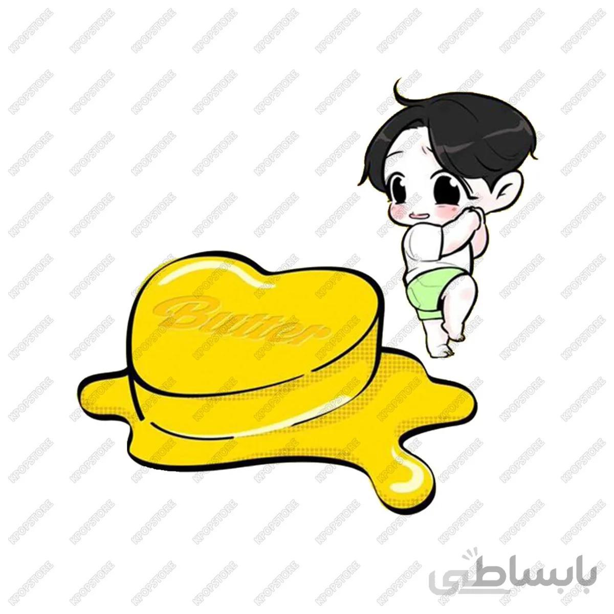 استیکر bts butter کد 111174
