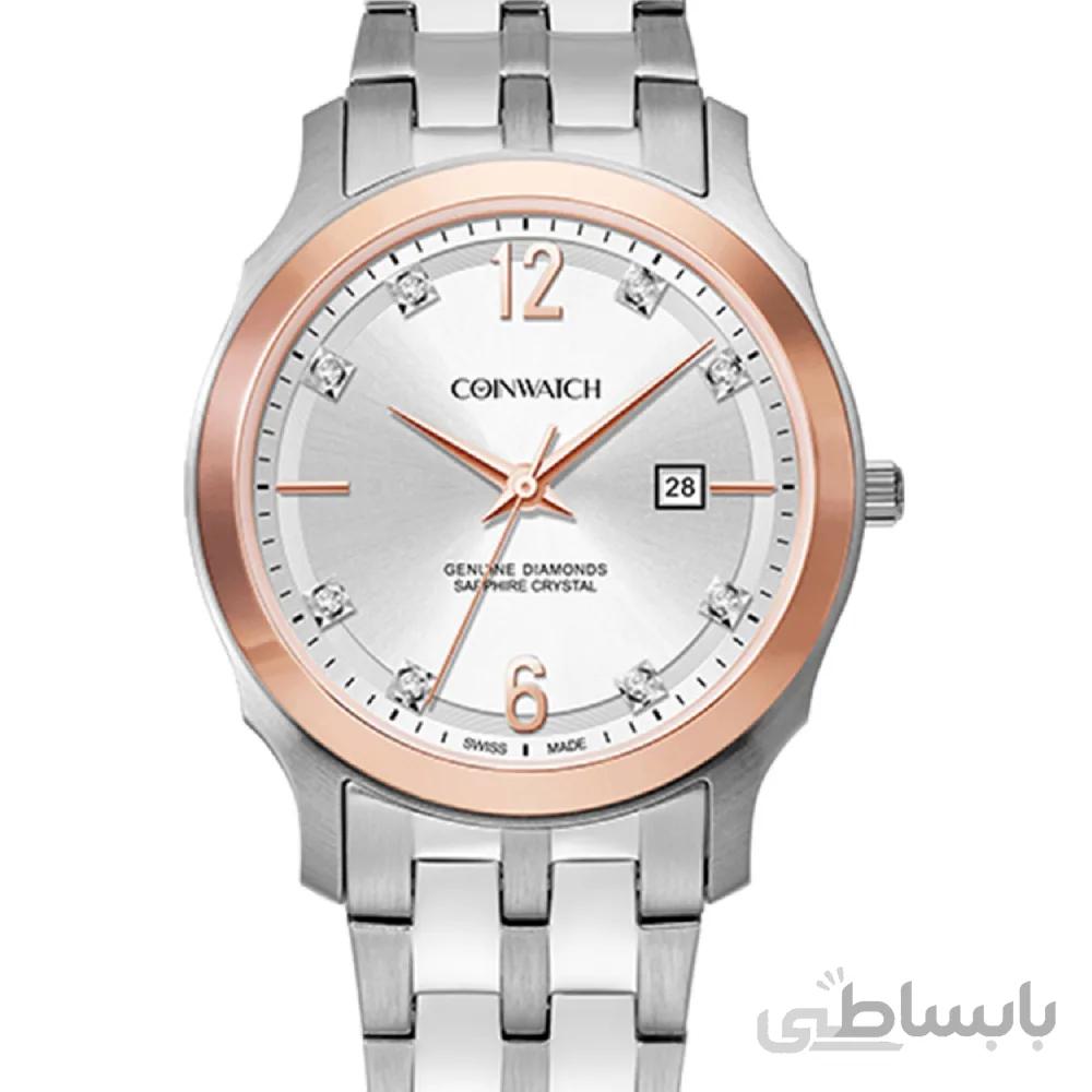 ساعت زنانه CoinWatch مدل C117RWH ا ساعت زنانه CoinWatch مدل C117RWH