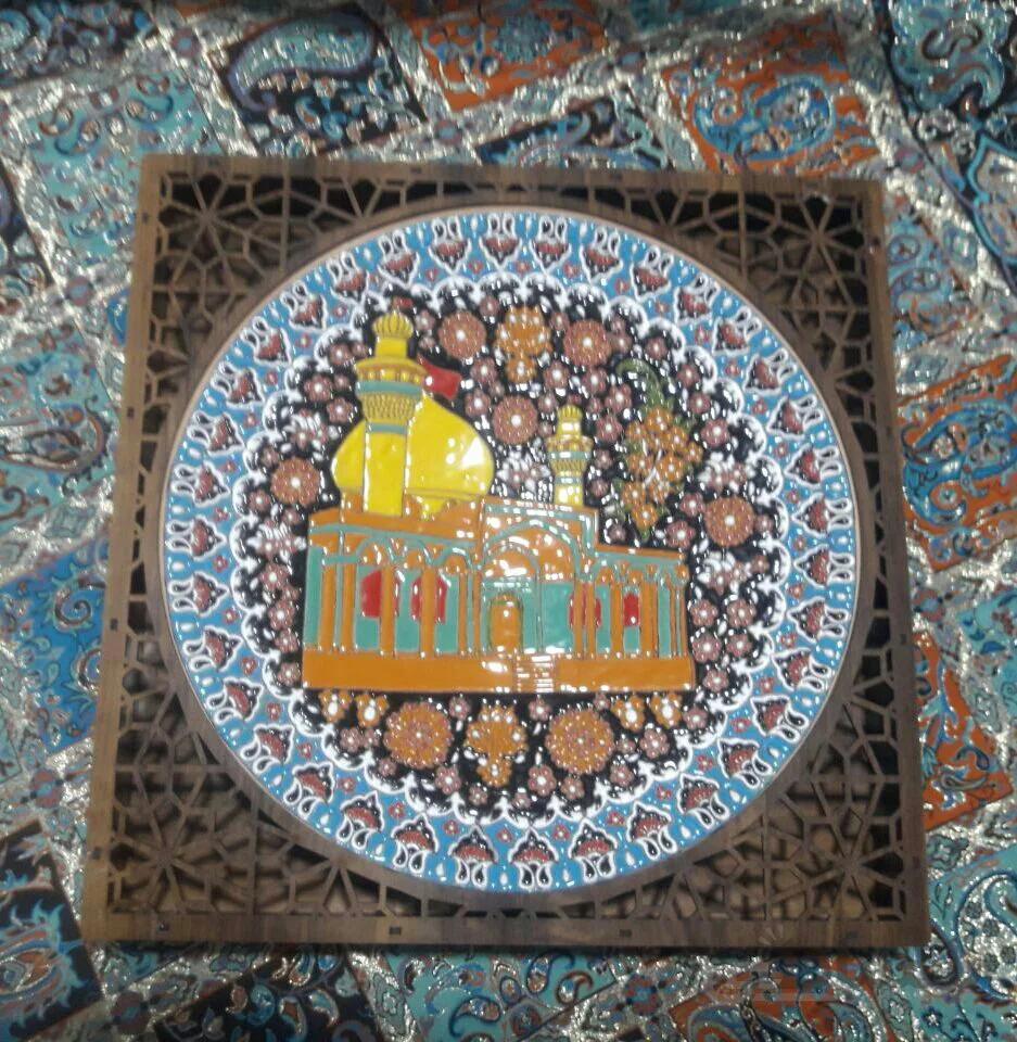 تابلو سفالی لعاب برجسته کد ۱۰۱۸۹