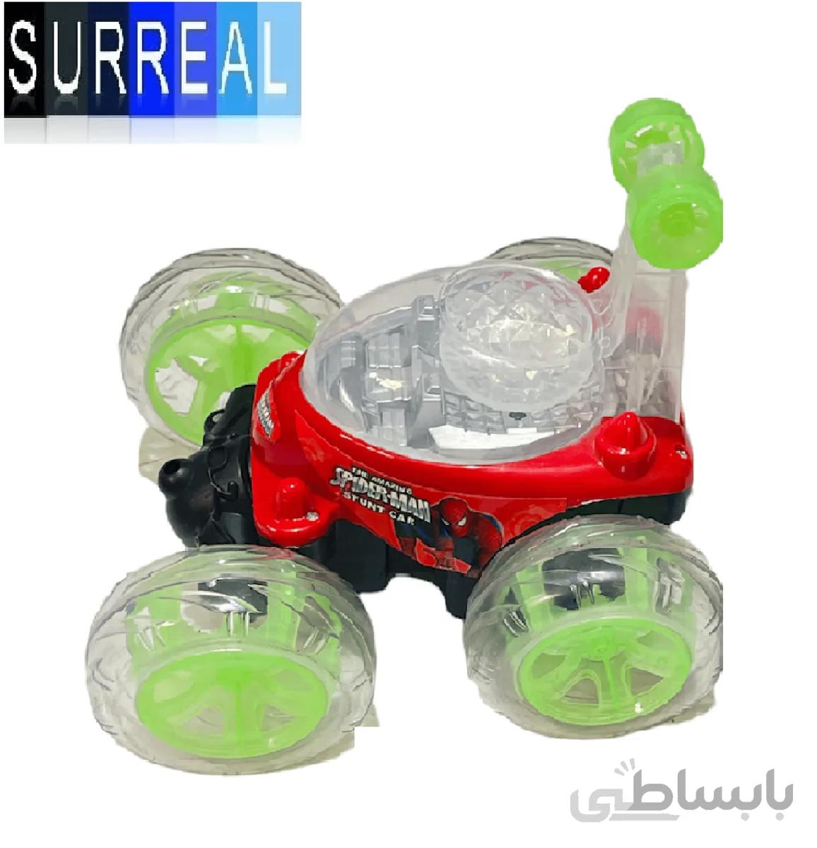 ماشین اسباب بازی دیوانه کنترلی شارژی مدل اسپایدرمن