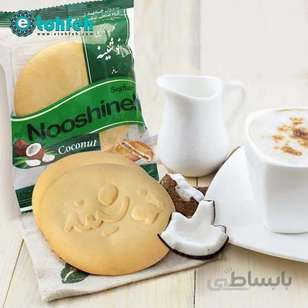 کلوچه نارگیلی بسته ۴۸ جفتی
