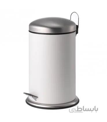 سطل زباله پدالی ایکیا مدل MJOSA رنگ سفید