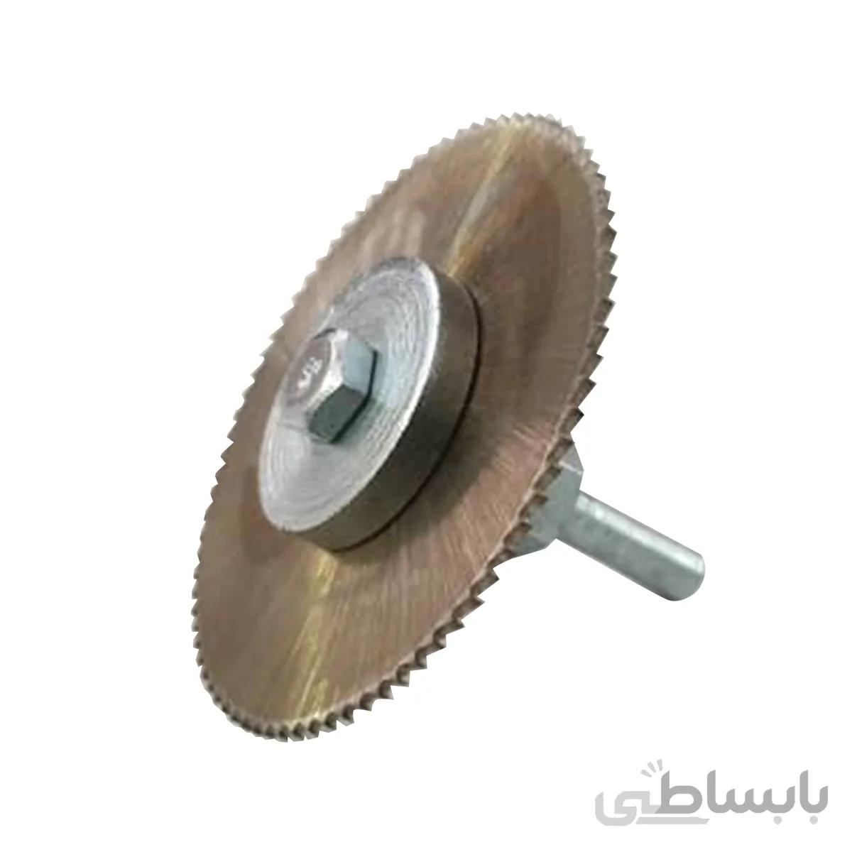 تیغه برش دیسکی فلزی با دنباله قطر 63 میلی متر