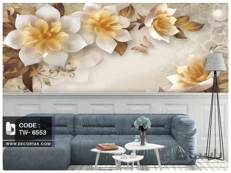پوستر دیواری پشت تلویزیون کد TW-6553