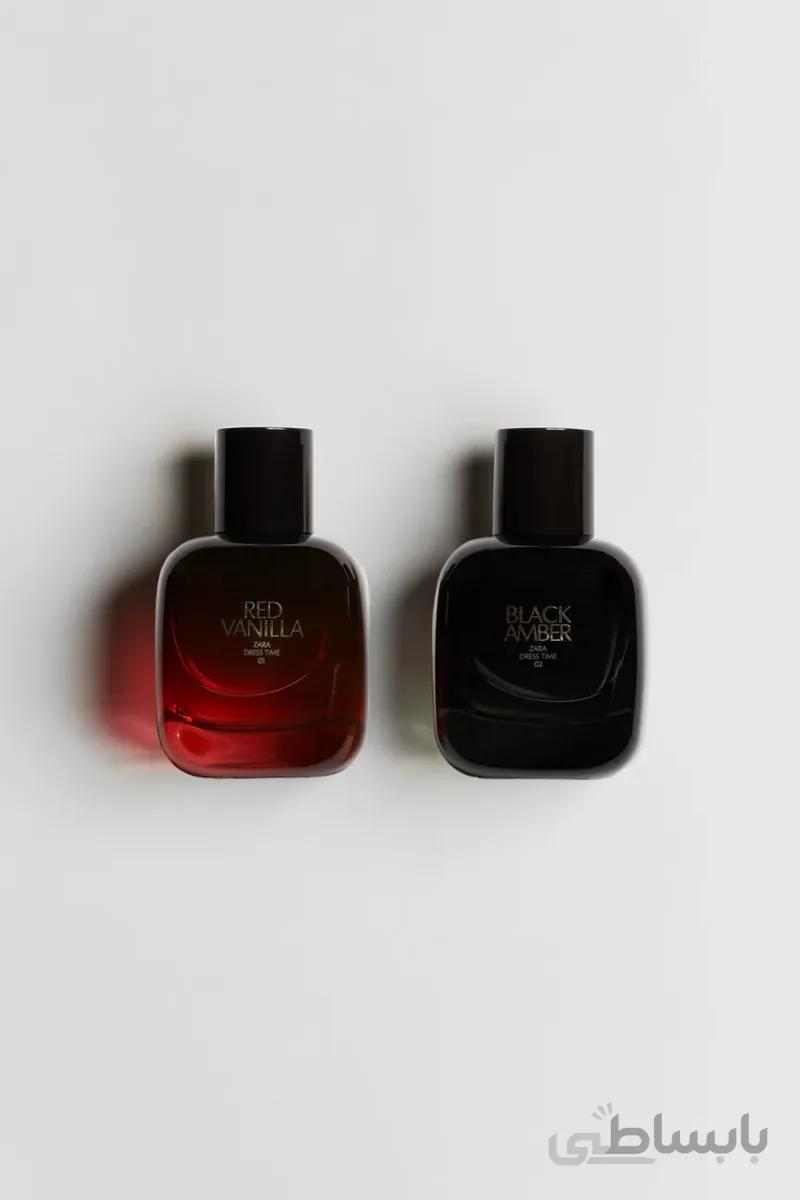 عطر ادکلن زارا رد وانیلا و بلک امبر-دوقلو |Zara red vanilla and black amber