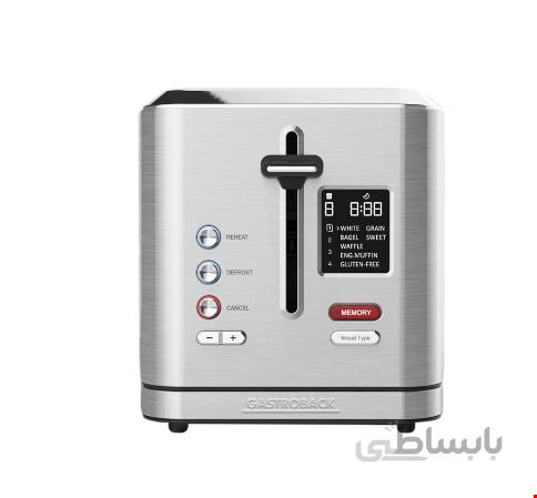 توستر گاستروبک آلمان Gastroback DESIGN TOASTER DIGITAL 2S Artikel-Nr.: 42395 (ارسال از آلمان 7 تا 14 روز کاری)