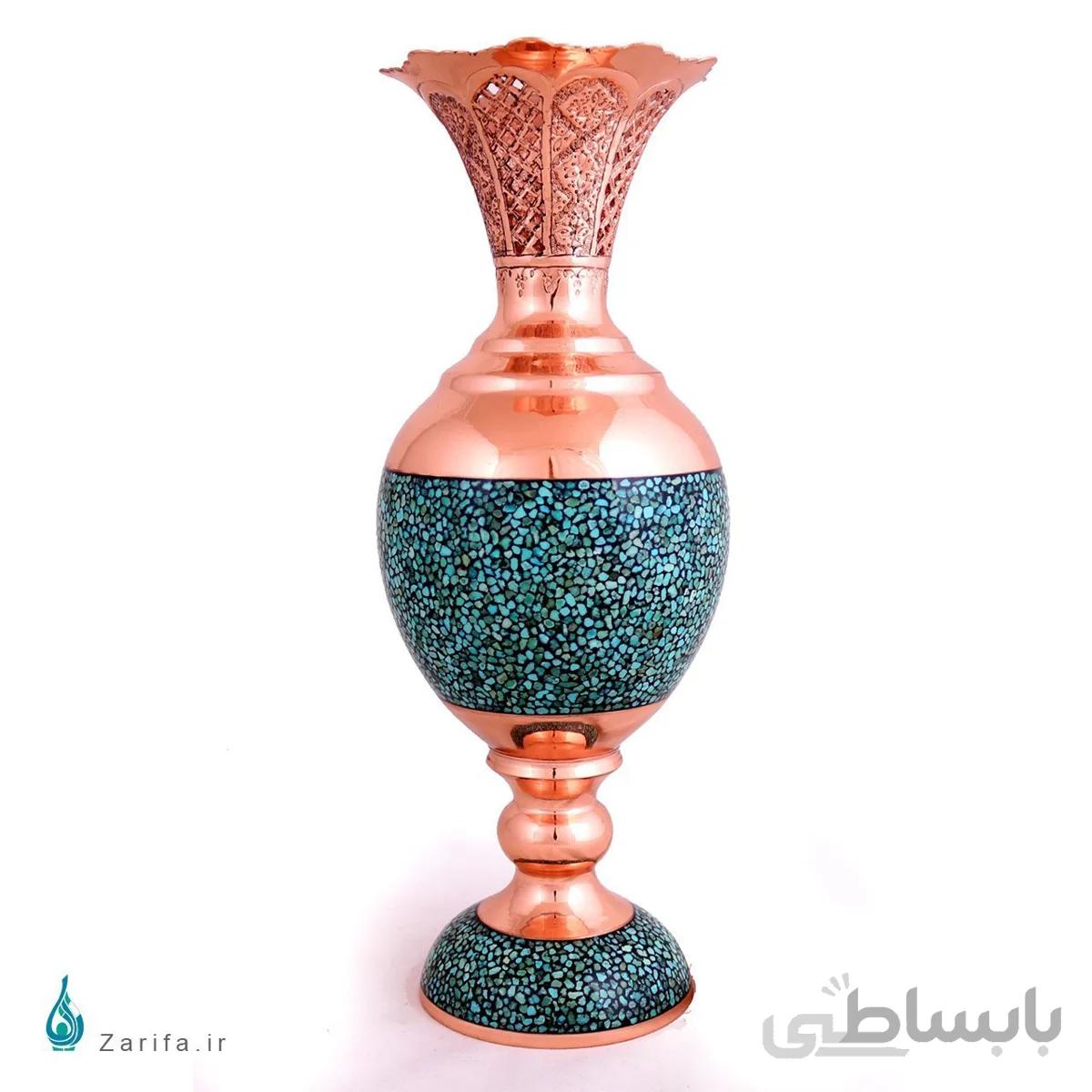 سنبلدان شبکه بری فیروزه کوب مسی سایز متوسط