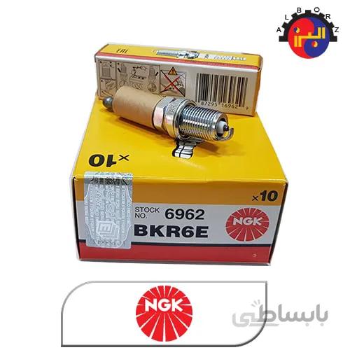 شمع NGK کد BKR6E-6962 جعبه زرد