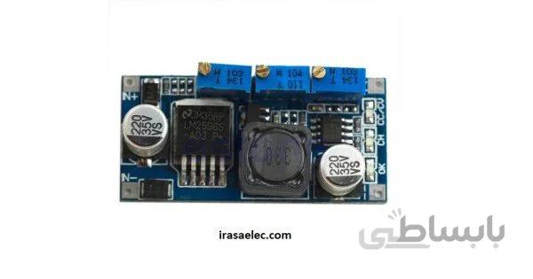 ماژول LM2596 با قابلیت تنظیم جریان