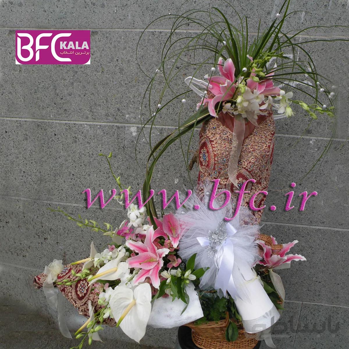 سبد گل و پارچه کد 1079894