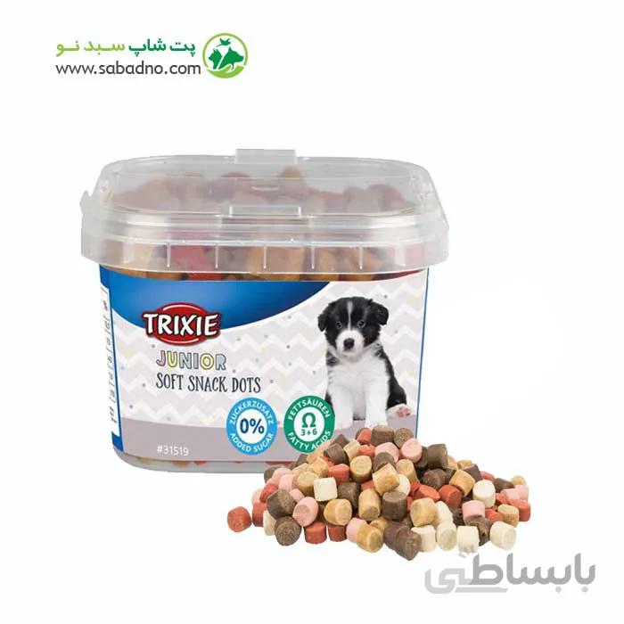 تشویقی سگ تریکسی مدل Junior Soft Snack Bones وزن ۱۴۰ گرم ا Trixie Junior Soft Snack Bones 140g