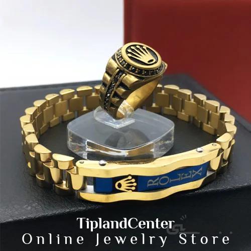 ست دستبند انگشتر رولکس کد 843057