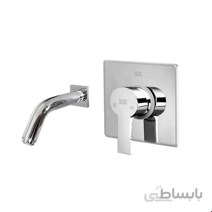 شیر روشویی توکار کلار مدل فلت کلاسیک