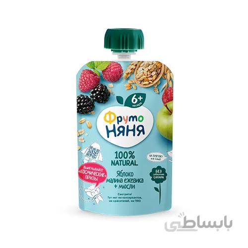 پوره ساندیسی سیب،تمشک،شاتوت،غلات فروتونیانیا Frutonyanya