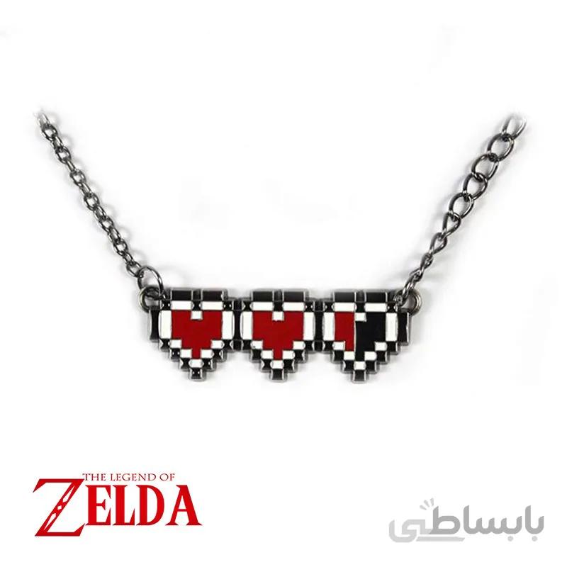 گردنبند زلدا طرح قلب