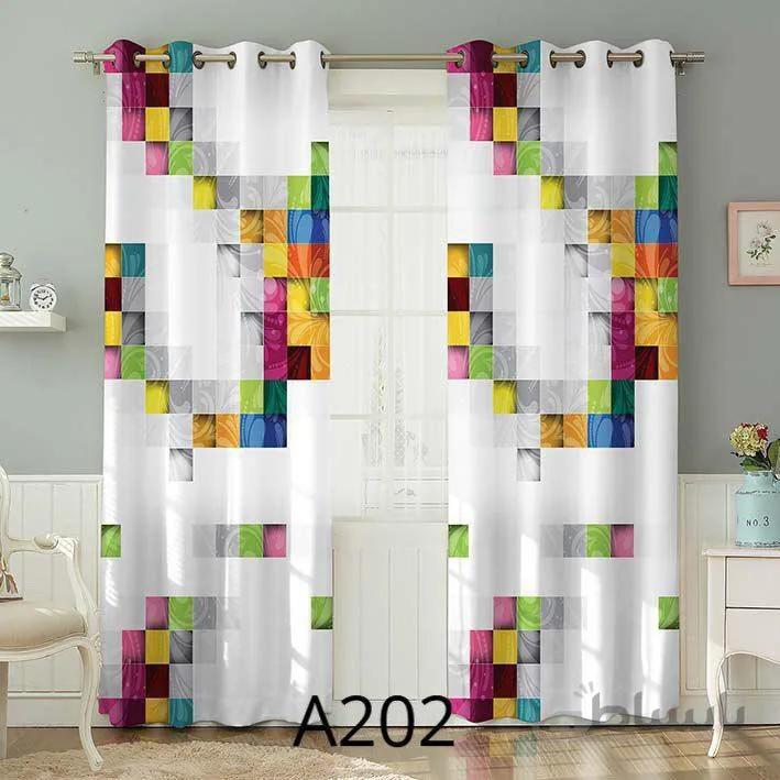 پرده چاپی طرح کلاسیک کد A202