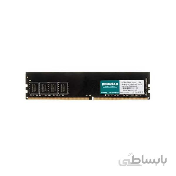 رم دسکتاپ DDR4 تک کاناله 2666 مگاهرتز CL19 کینگ مکس ظرفیت 8 گیگابایت