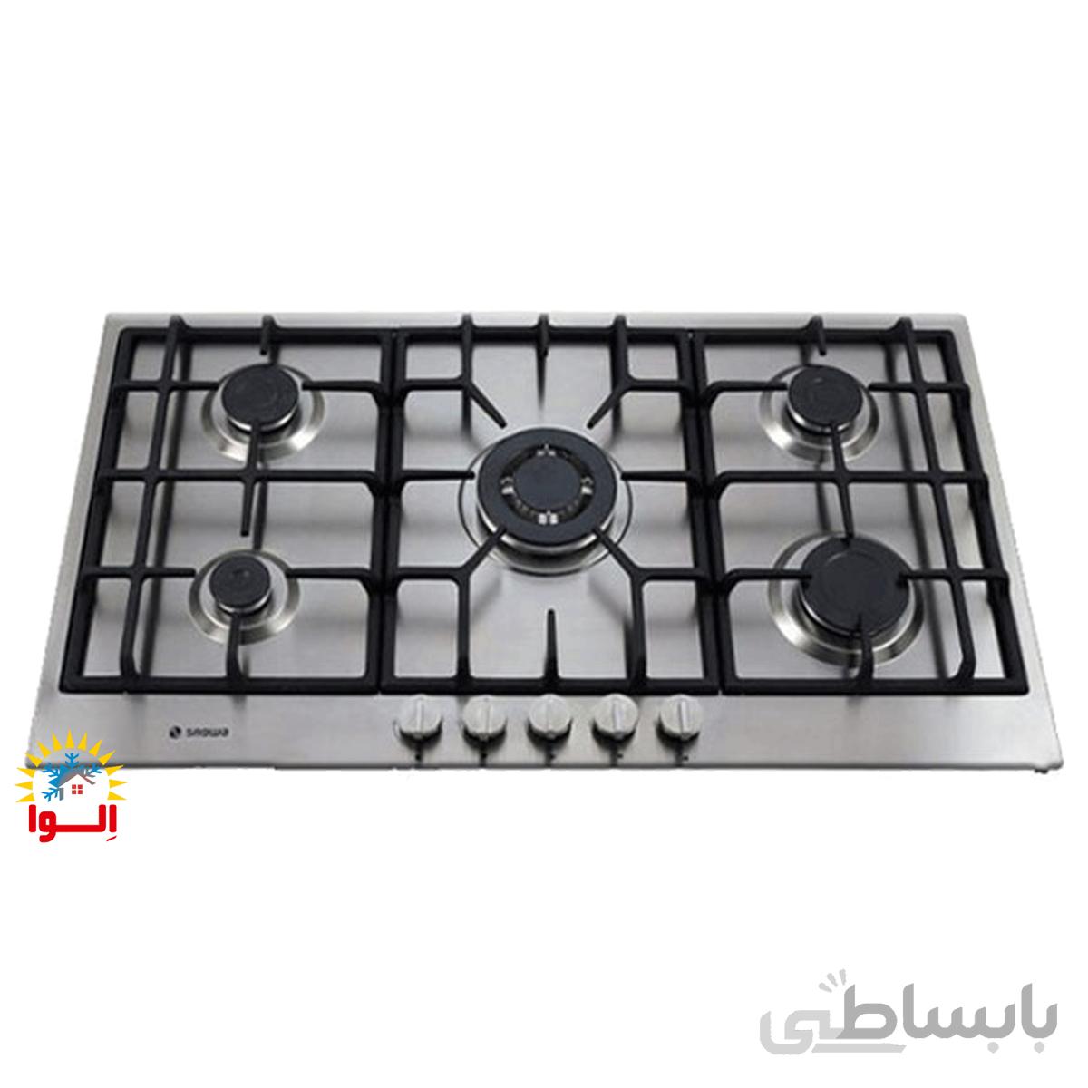 اجاق گاز صفحه ای اسنوا 5 شعله مدل SS-19592 ا Snowa SS-19592 Plate Stove