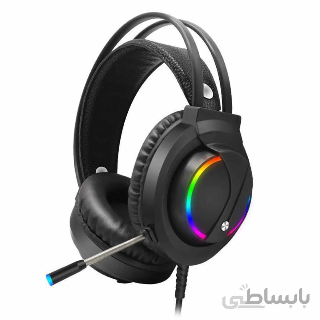 هدست گیمینگ USB7.1 کاناله Headset Gaming K1 RGB Tuner