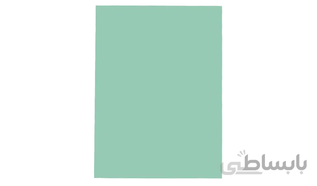 مقوای سبز A4 اداری بسته 100 عددی