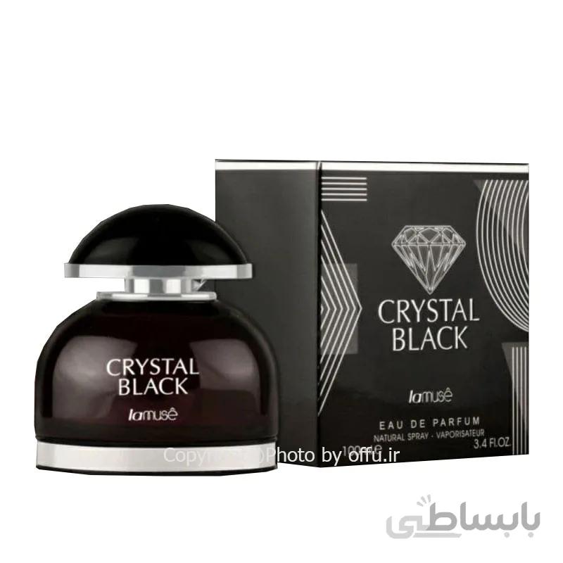 ادو پرفيوم زنانه لاموس مدل کریستال بلک | Lamuse Crystal Black