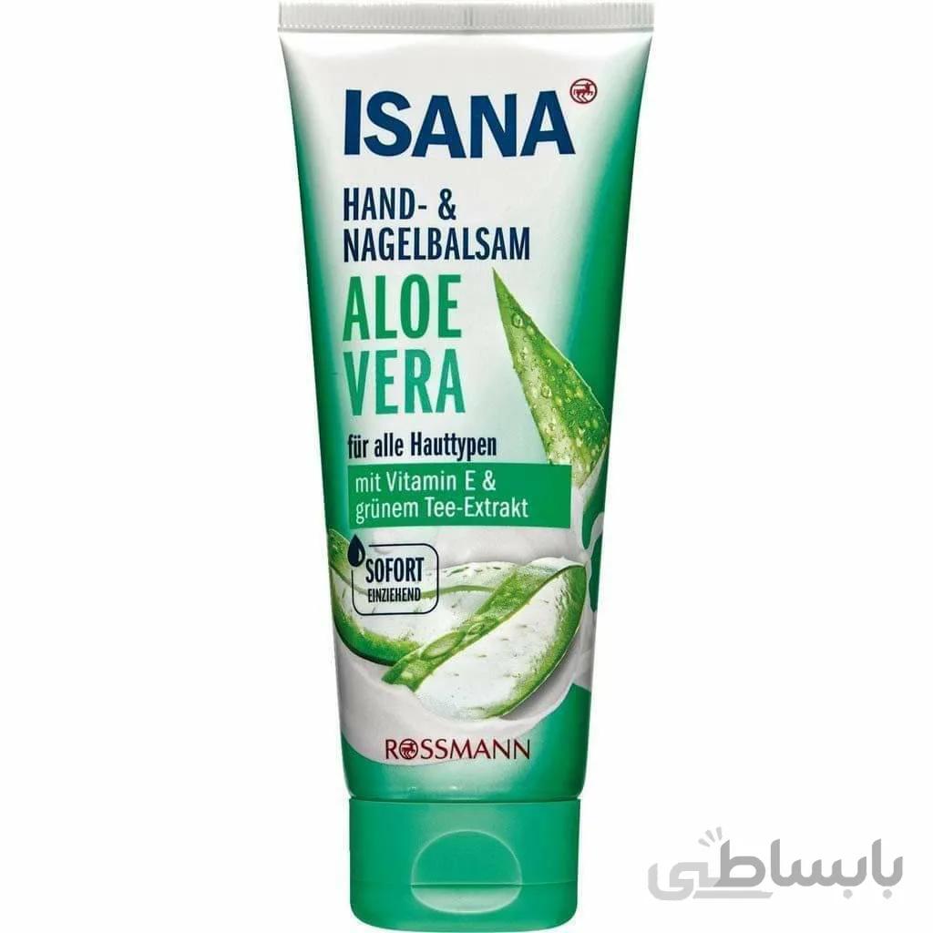 کرم دست و ناخن ایسانا آلوئه ورا ۱۰۰میل