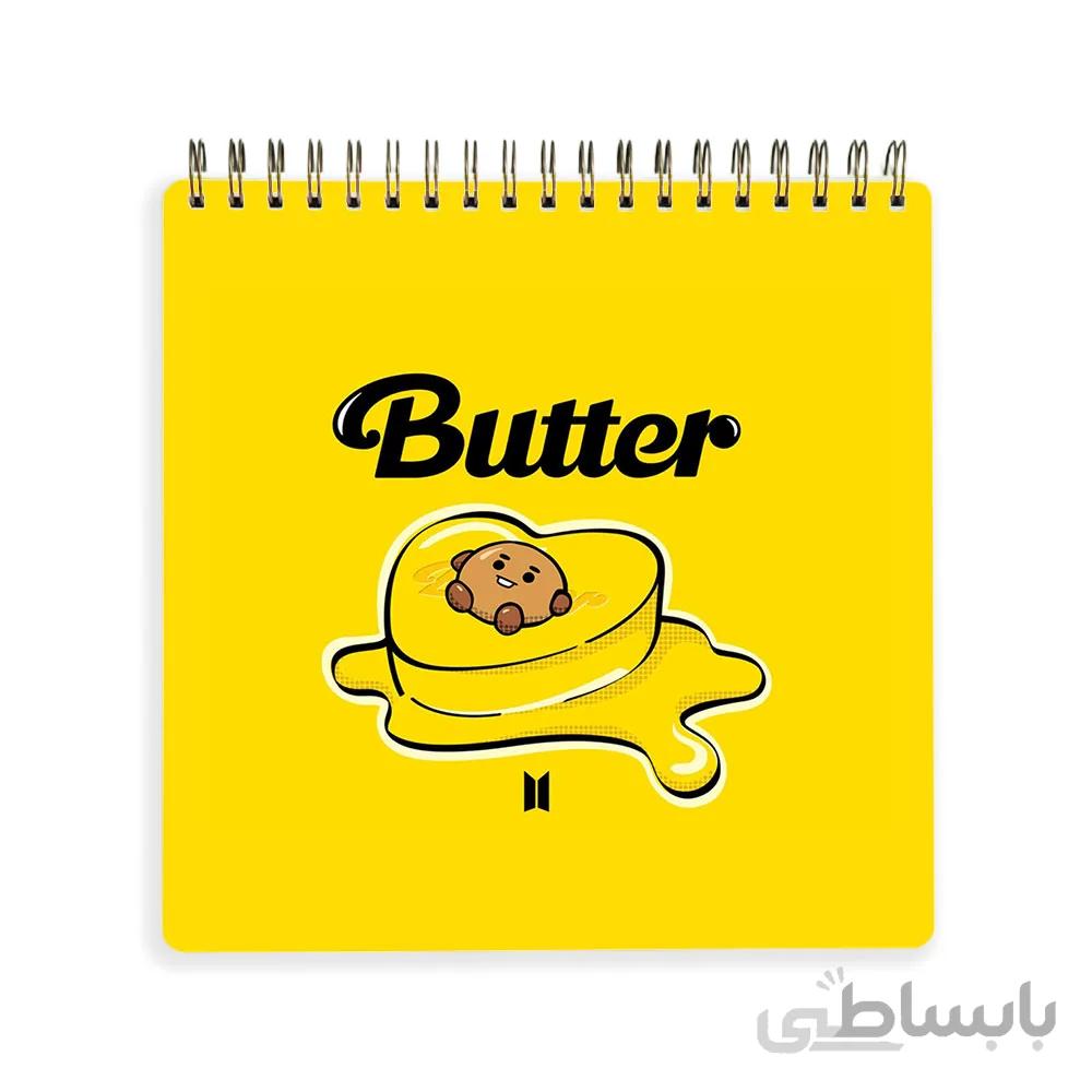 دفترچه يادداشت bts butter کد 10100198