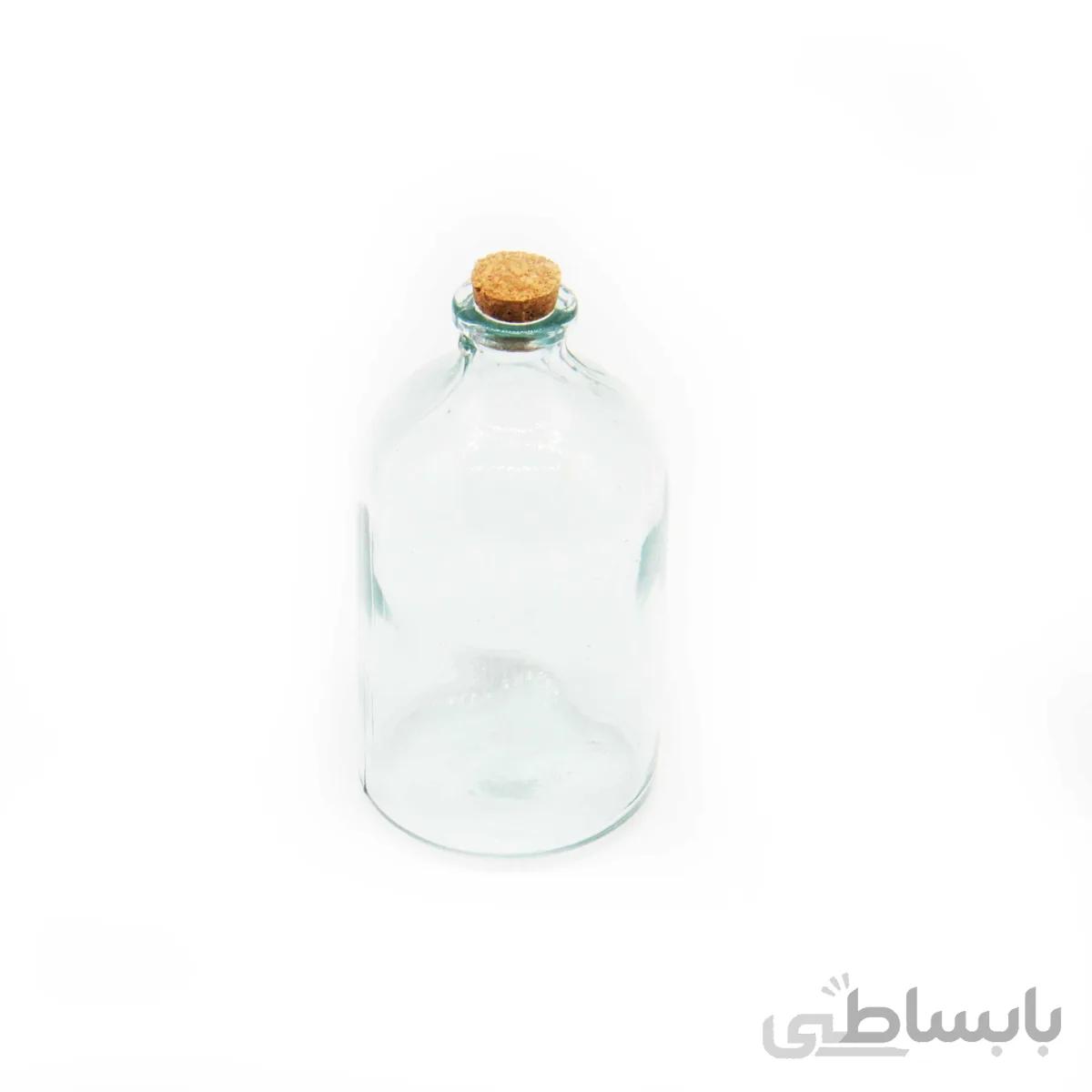 بطری شیشه ای با چوب پنبه