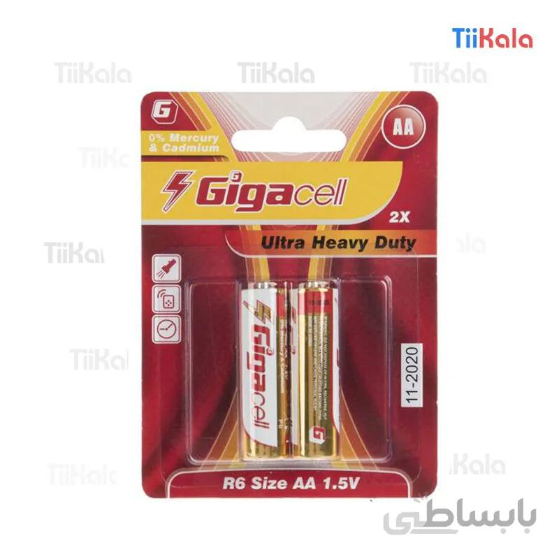 باتری قلمی گیگاسل مدل Ultra Heavy Duty بسته 2 عددی