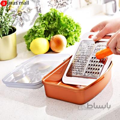 رنده 2 کاره دستی ونکن مدل ur 3329 به همراه ظرف نگهدارنده