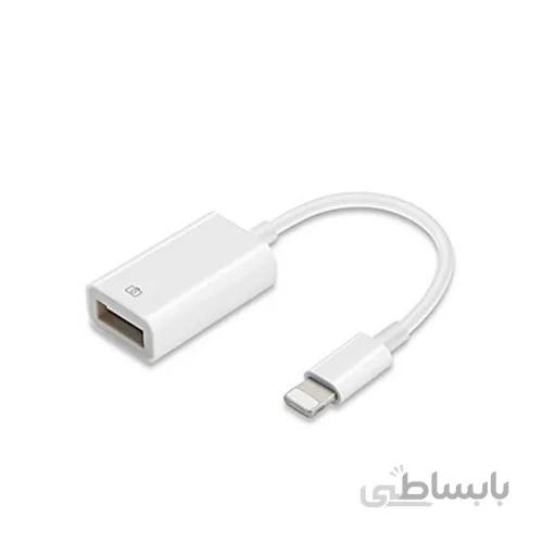 کابل مبدل OTG آیفون یسیدو مدل Yesido GS10 ا Yesido Lightning OTG GS10