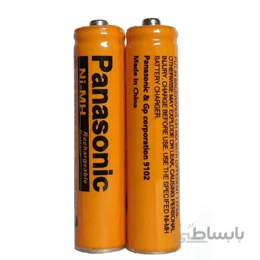 باتری نیم قلمی قابل شارژ پاناسونیک 550mah