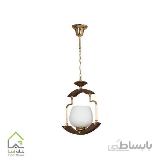 لوستر مدل بلوط تک شعله