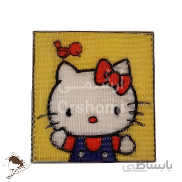 کوبلن طرح کیتی و پرنده