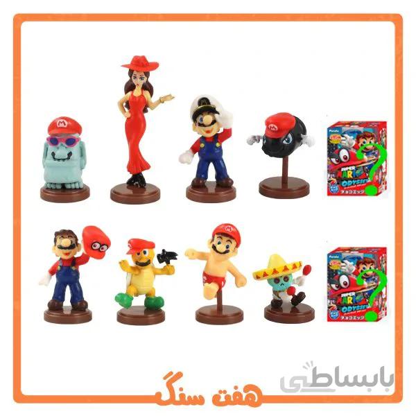 فیگور سوپر ماریو قارچخور اودیسه مجموعه ده عددی سری 2 - Super Mario odyssey figure