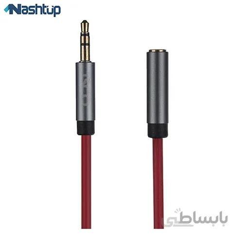 کابل افزایش طول AUX تسکو مدل TC-AU6 طول 1 متر ا TSCO TC-AU6 AUX Extension Cable 1M
