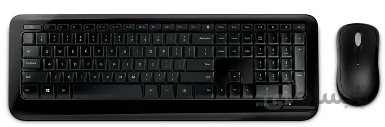 کیبورد و ماوس بیسیم مایکروسافت مدل 850 با حروف فارسی ا Microsoft 850 Wireless Keyboard and Mouse With Persian Letters