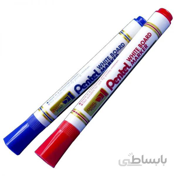 ماژیک وایت برد سرتخت پنتل ا Pentel White board marker