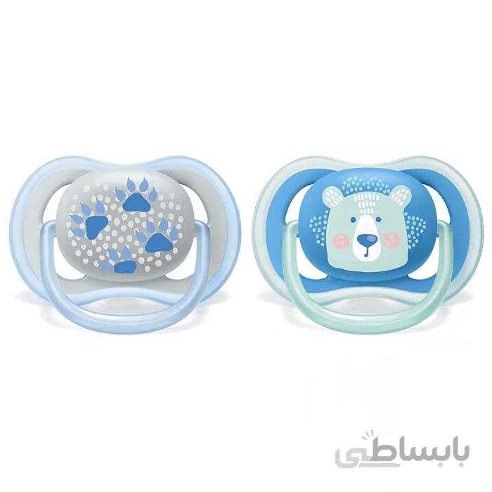 پستانک دوعددی 6m-18m التراسافت فیلیپس اونت